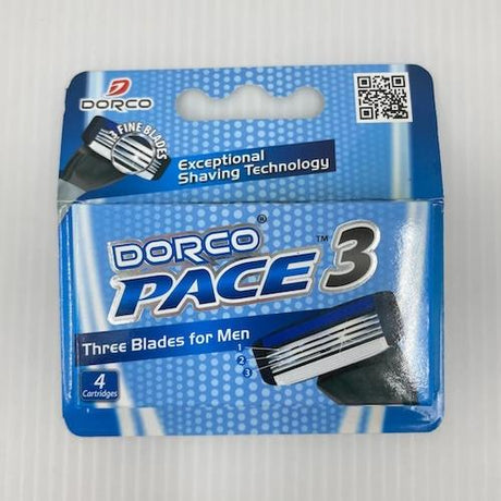 Dorco Pace 3 Razors Cartridge No.TRA4040 x4