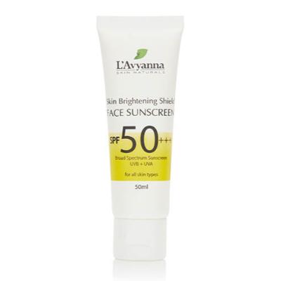 L'Avyanna Skin Brightening Face Sun Screen SPF 50 UVB + UVA 50 ml