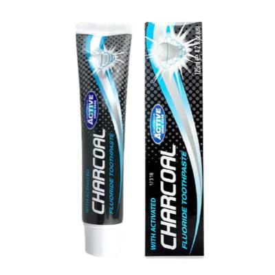 Beauty Formulas Active Toothpaste Charcoal Fluoride 125 ml