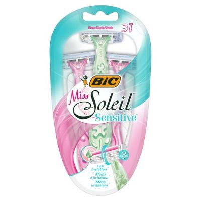 Bic Miss Soleil Sensitive Razor With Stick x3