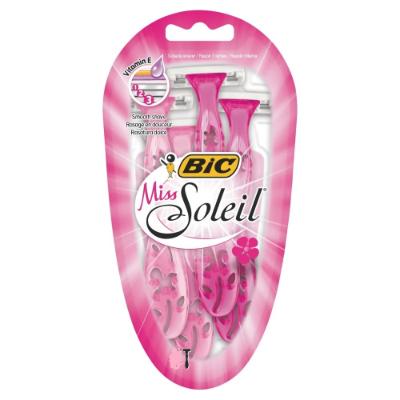 Bic Miss Soleil Vitamin E Razor With Stick x2