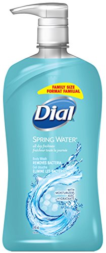 Dial Anti-Bacterial Body Wash Spring Water With Pump 1.03 L