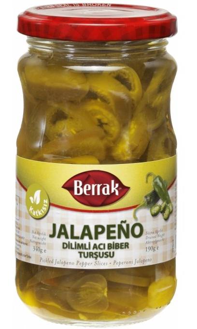 Berrak Jalapeno Peppers 340 g