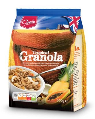 Grain Granola Tropical 500 g