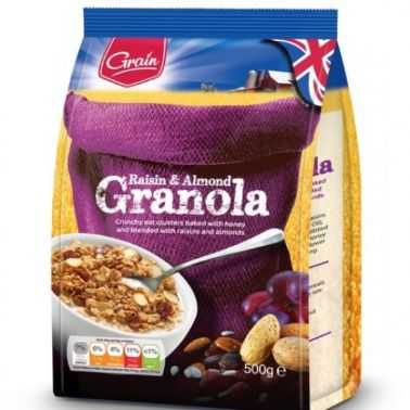 Grain Granola Raisin & Almond 500 g