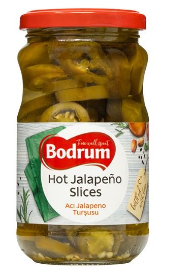 Bodrum Jalapeno Slices In Vinegar 330 g