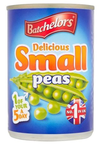 Batchelors Delicious Small Peas 300 g