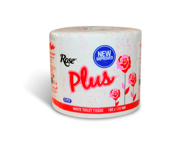 Boulos Rose Plus Toilet Tissue 2 Ply 12 Rolls