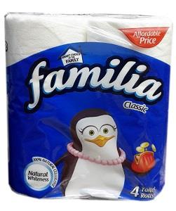 Familia Toilet Tissue Classic Natural Whiteness 2 Ply 12 Rolls