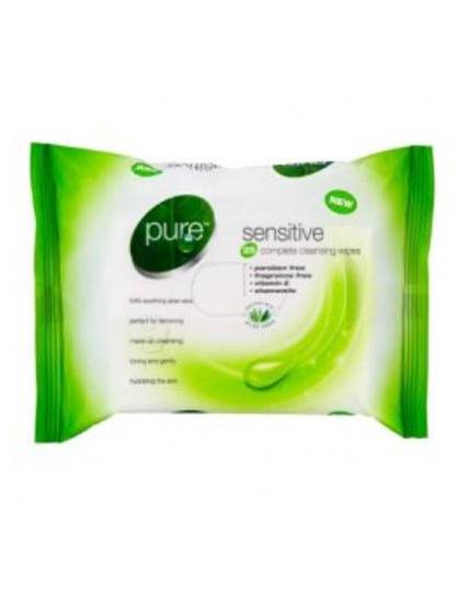 Pure Sensitive Complete Cleansing Wipes x25