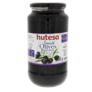 Hutesa Spanish Black Olives Whole 350 g