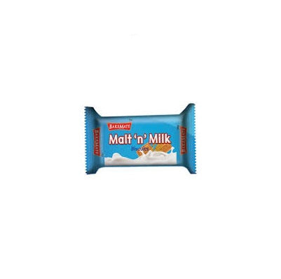 Bakemate Malt N Milk Biscuits 40 gx12