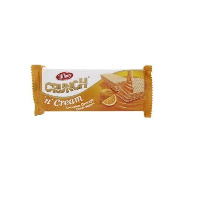 Tiffany Cream Wafers Orange 76 g