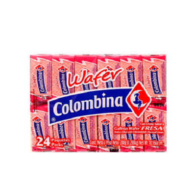 Colombina Strawberry Wafer 288 g