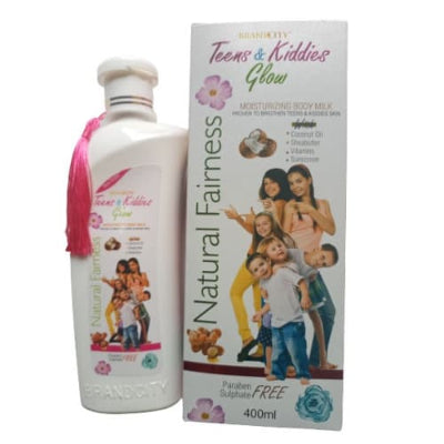 Teens & Kiddies Glow Moisturising Body Milk Natural Fairness 400 ml