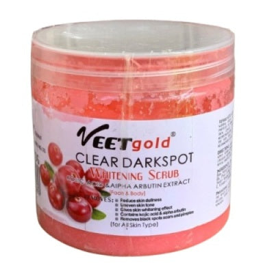 Veet Gold Clear Dark Spot Whitening Scrub 600 g