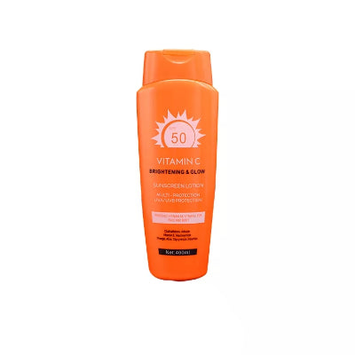 SPF 50 Vitamin C Brightening & Glow Sunscreen Lotion 400 ml