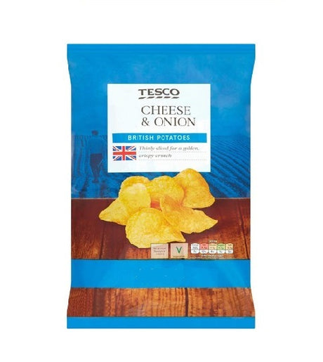 Tesco Crisps Cheese & Onion 25 g