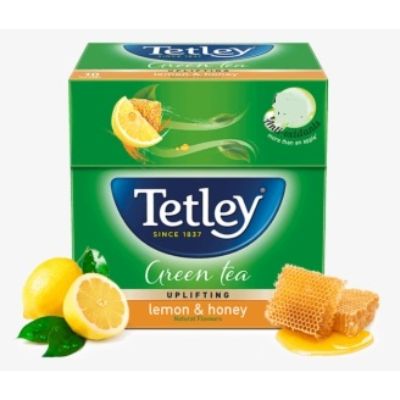 Tetley Green Tea Lemon & Honey 40 g x20