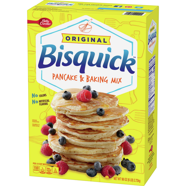 Bisquick Pancake & Baking Mix 2.72 kg x2