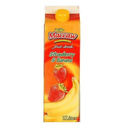 Maccaw Strawberry & Banana 100 cl