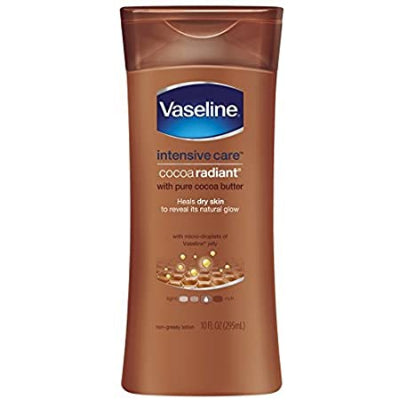 Vaseline Intensive Care Cocoa Radiant With Pure Cocoa Butter 295 ml