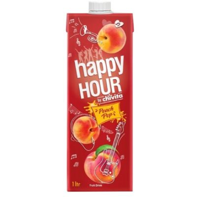 Chi Happy Hour Peach 100 cl x2