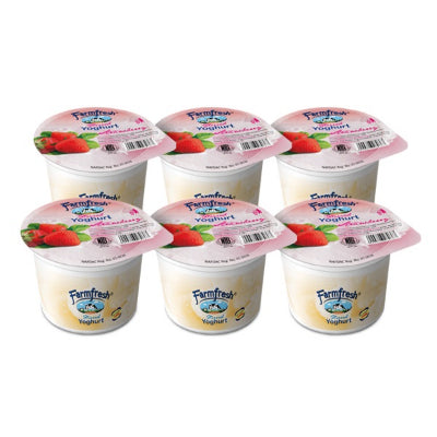 Farmfresh Stirred Yoghurt Strawberry 100 g