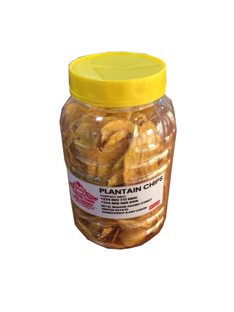 Primara Plantain Chips - Unripe (Large Jar)