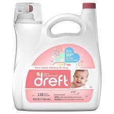 Dreft Ultra Concentrated Liquid Detergent 110 Washes 4.43 L