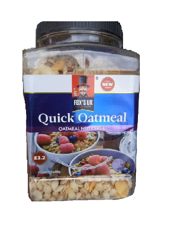 Fox's UK Quick Oatmeal Nut Cereal 500 g