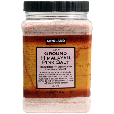 Kirkland Ground Himalayan Pink Salt 2.27 kg