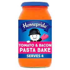 Homepride Pasta Bake Tomato & Bacon 485 g