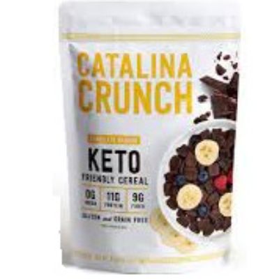 Catalina Crunch Keto Friendly Cereal Gluten & Grain Free Chocolate Banana 255 g