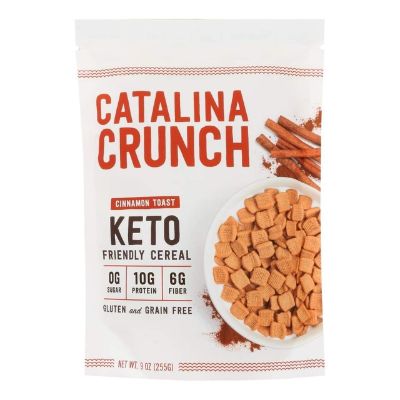 Catalina Crunch Keto Friendly Cereal Gluten & Grain Free Cinnamon Toast 255 g