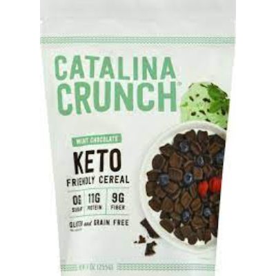 Catalina Crunch Keto Friendly Cereal Gluten & Grain Free Mint Chocolate 255 g