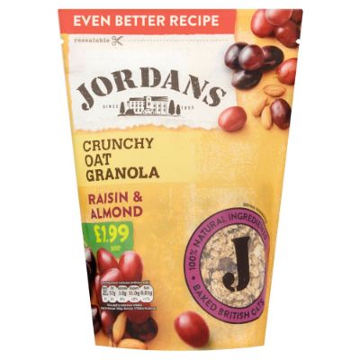 Jordans Crunchy Oat Granola Raisin & Almond 750 g