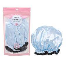 Miniso Satin Shower Cap - Blue