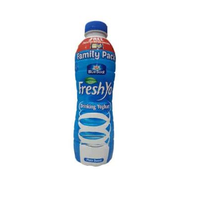 Blue Boat Fresh Yo Yoghurt Plain Sweet 75 cl x6