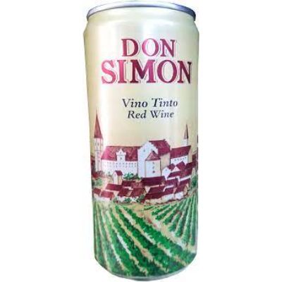 Don Simon Vino Tinto Red Wine Can 33 cl x6