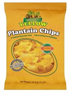 Olu Olu Gourmet Yellow Plantain Chips 70 g