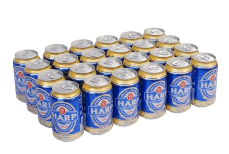 Harp Premium Beer Can 33 cl x24