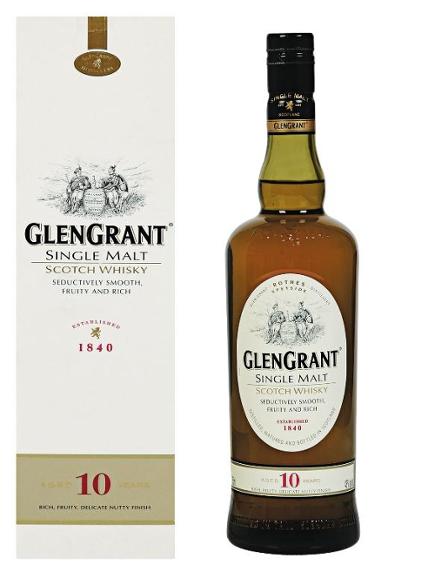 Glen Grant Single Malt Scotch Whisky Aged 10 Years 70 cl