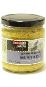 Spar Mustard Whole Grained 200 g