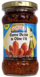 Ashoka Carrot Pickle In Virgin Olive Oil 300 g