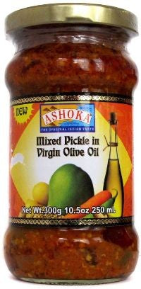 Ashoka Mixed Pickle In Virgin Olive Oil 300 g