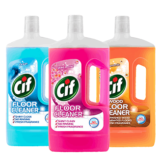 Cif Floor Cleaner Assorted 1 L x4