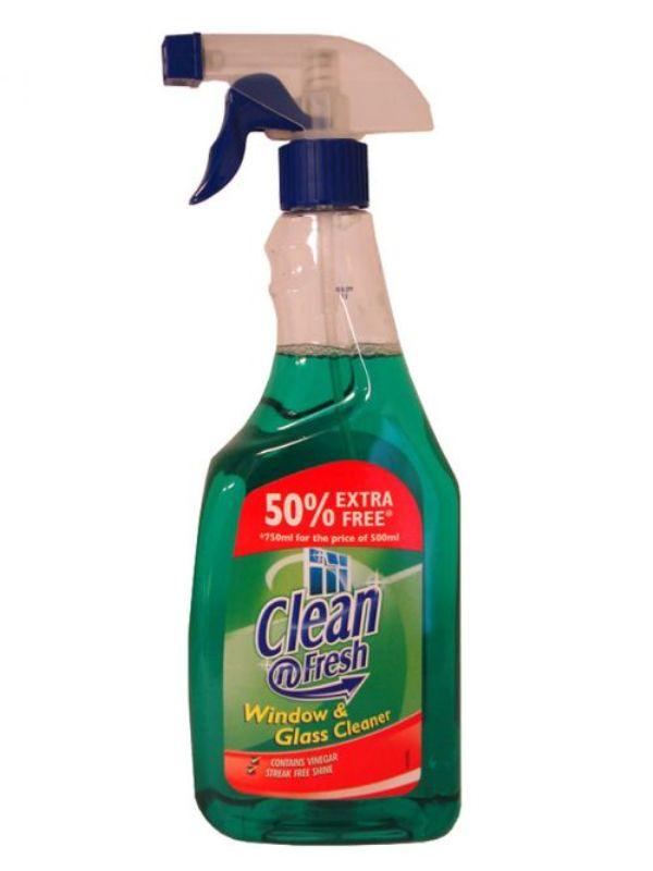 Clean N Fresh Trigger Window & Glass Cleaner 750 ml