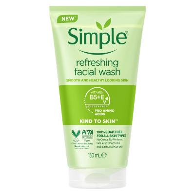 Simple Kind To Skin Refreshing Facial Wash 150 ml