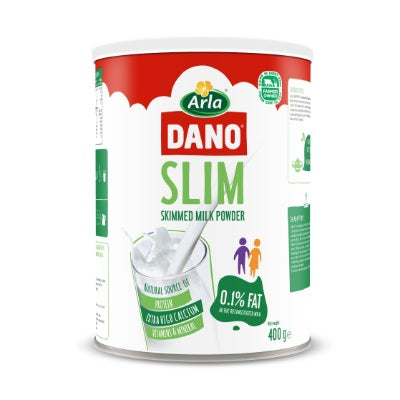 Dano Slim Skimmed Milk Powder Tin 400 g